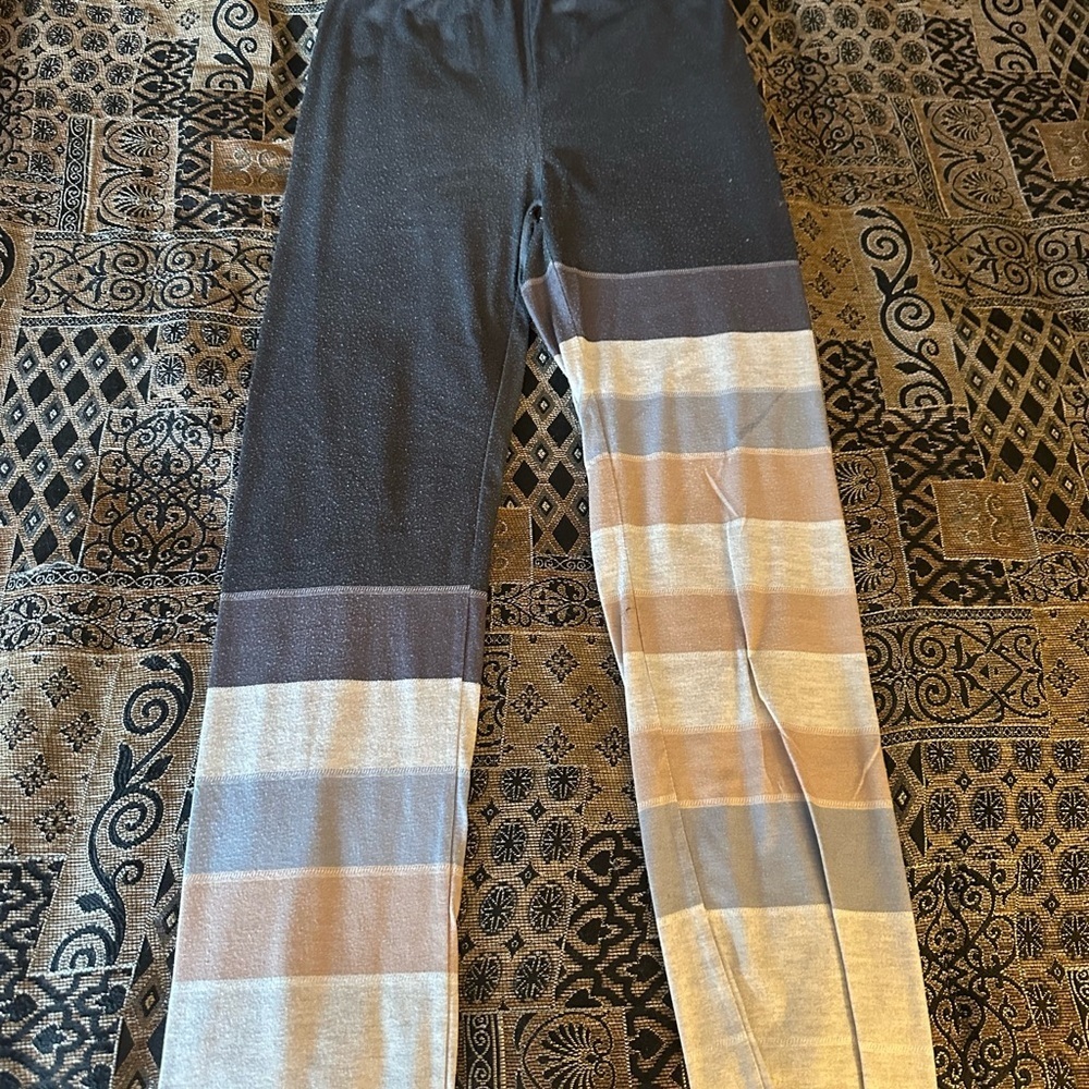 MISSLOOK Striped Leggings - Patchwork Vibes!"